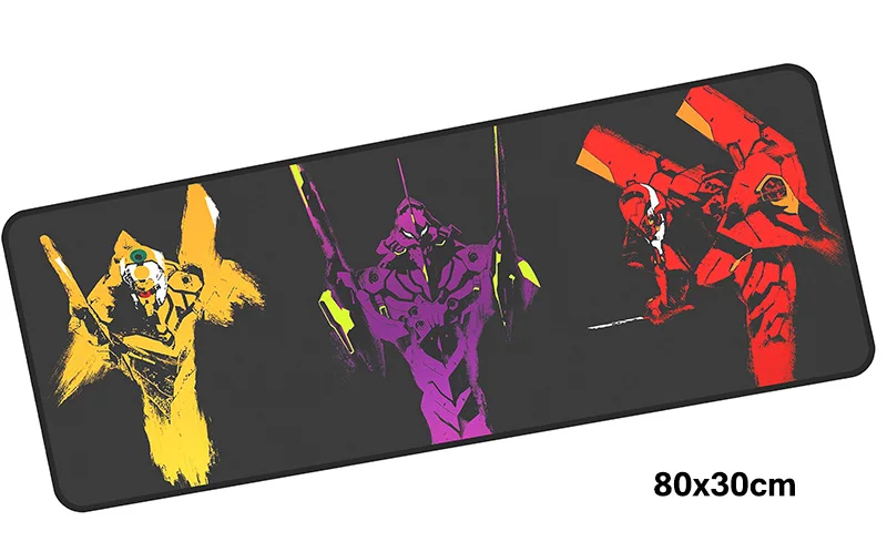Size 800x300X2MM Evangelion Коврик для мыши 800x300 мм милый компьютерный коврик для мыши геймер геймпад pc gamer EVA игровой коврик для мыши офисный коврик для мыши - Цвет: Size 800x300X2MM