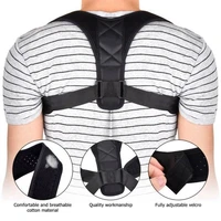 adjustable upper back straightener posture corrector for men under clothes shoulder support belt brace corset body shapers women