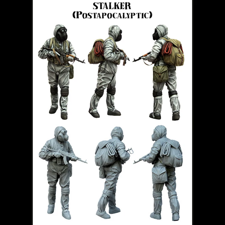 1/35 набор солдат из смолы военная тема GK для второй мировой войны без покрытия