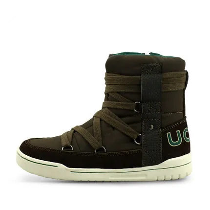 2016 зимние детские ботинки карамельного цвета теплый детский зимний для