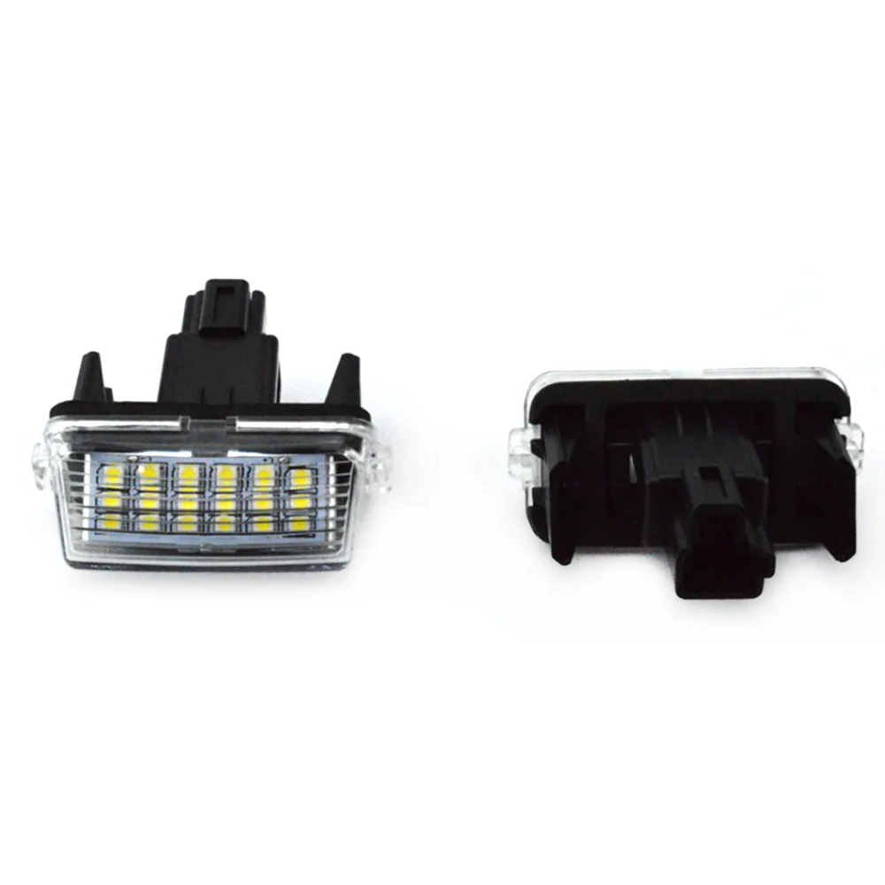 2 предмета SMD светодиодный номерного знака светильник IPL ксеноновая для Toyota CAMRY 2012