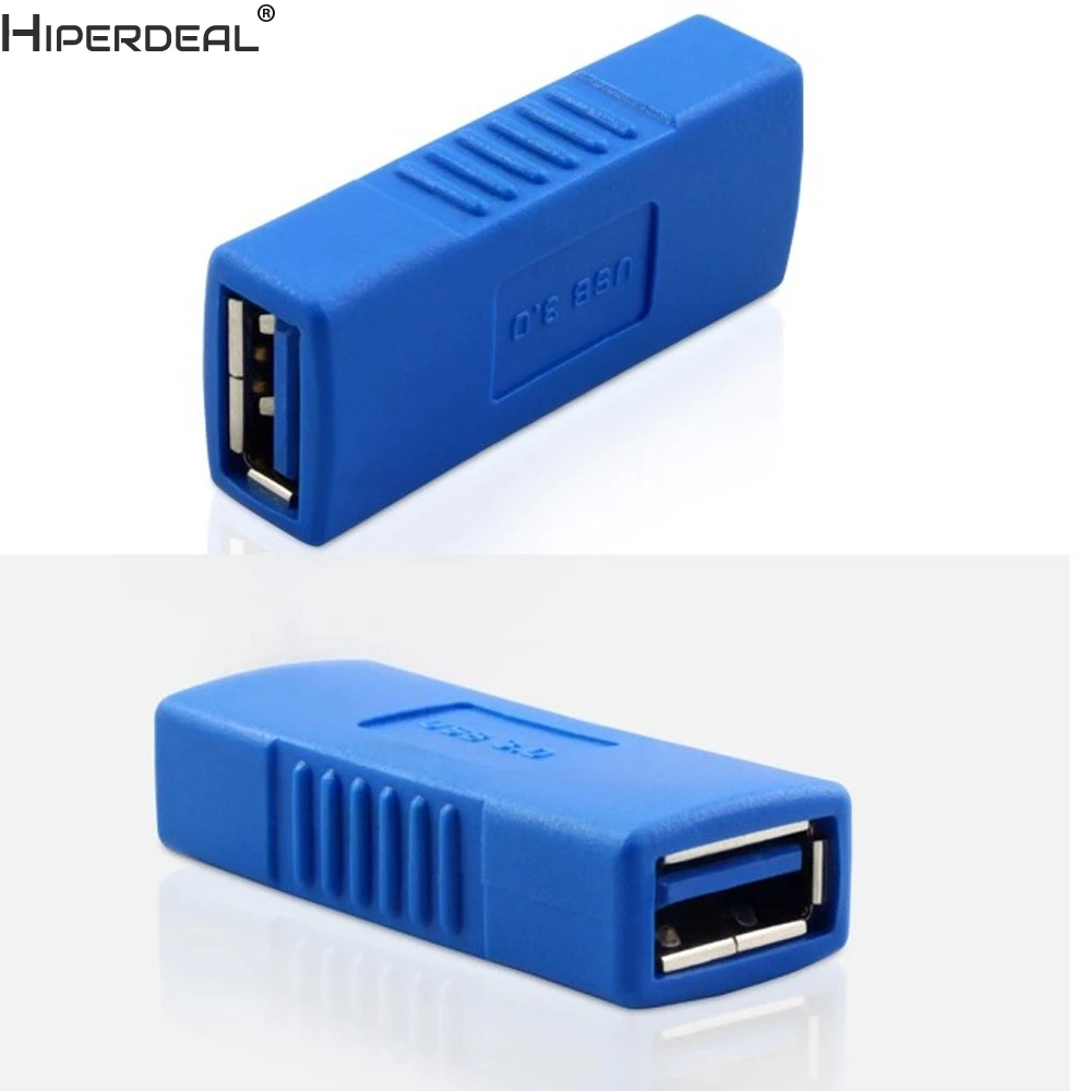 HIPERDEAL USB 3,0 тип A Женский адаптер муфта пол Changer разъем