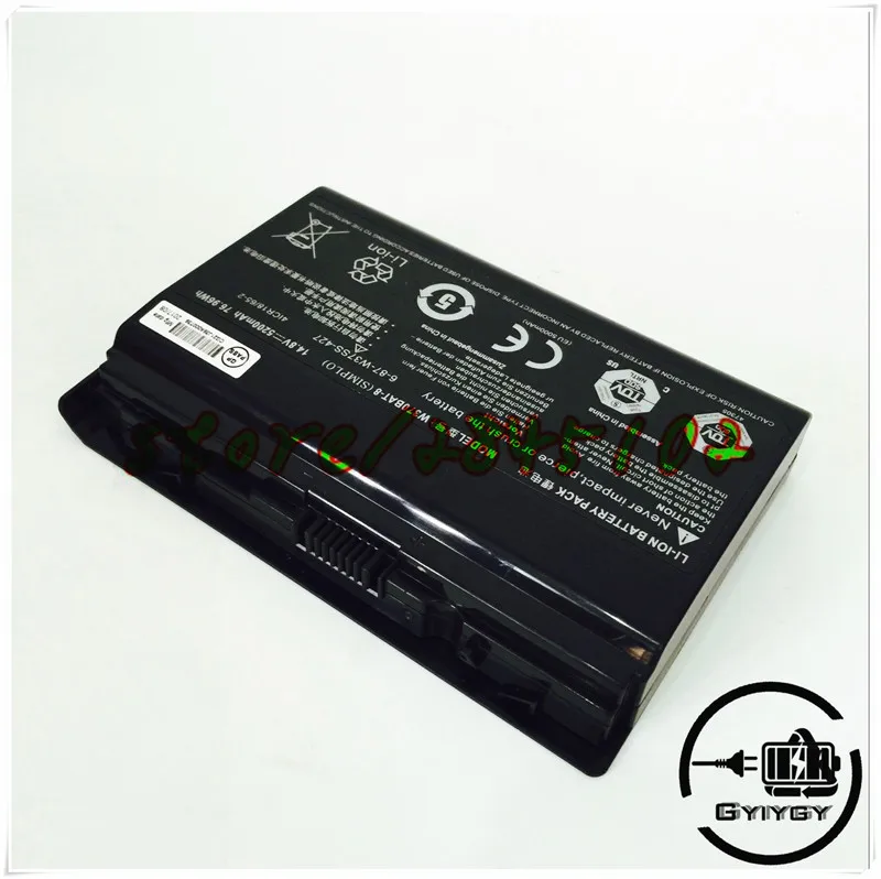 W370bat-8 Аккумулятор для Clevo W350et W350etq W370et Sager Np6350 Np6370 Schenker Xmg A522 A722 6-87-w370s-4271 | Компьютеры