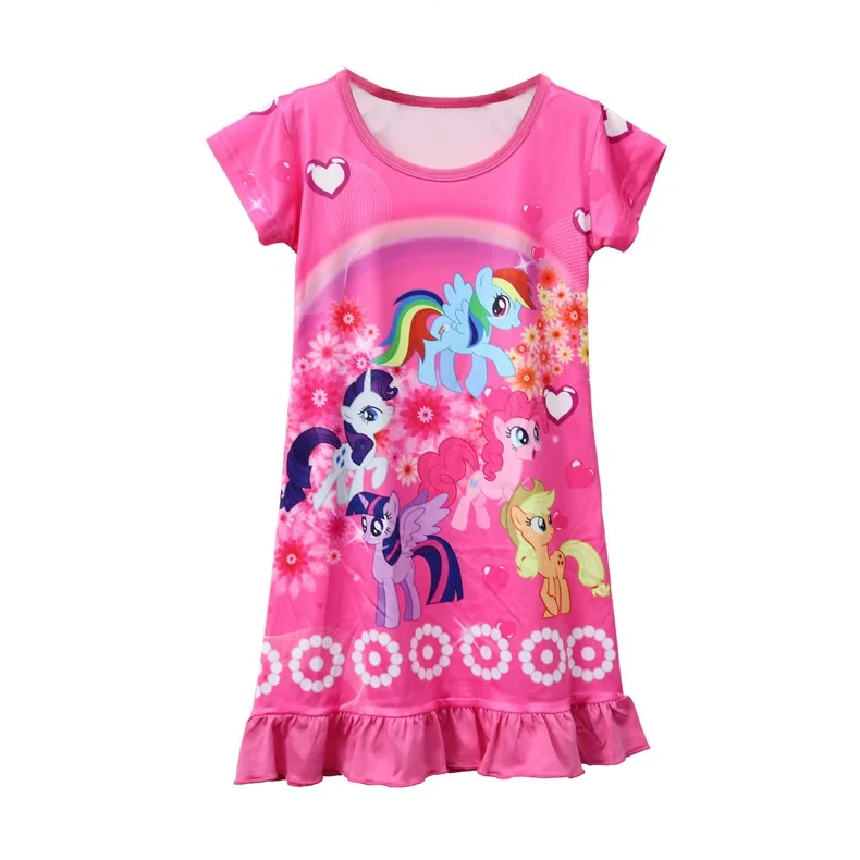 Elsa dress My little girl Costume snow queen cosplay princess anna rainbow dash horse Dress children party fantasia vestidos | Детская