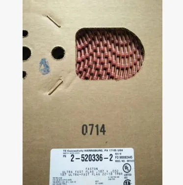 

2-520336-2 CONN RECEPT FAST 18-22 AWG .187 housings connectors terminals 100% new and original parts