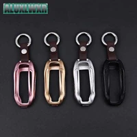 car key cover 2017 2018 keys protection case chain car accessories high quality aluminum alloy model s x 2015 2016 for tesla