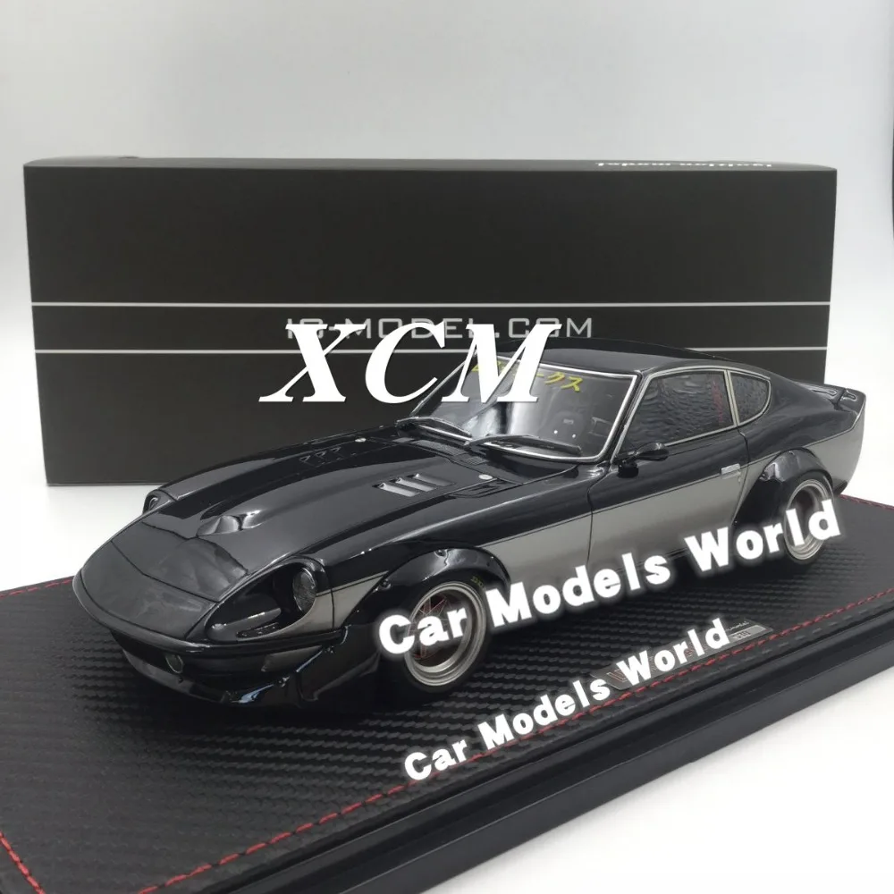 Полимерная модель автомобиля для IG Model Fairlady Z (S30) 1:18 (черный) + маленький подарок!| |