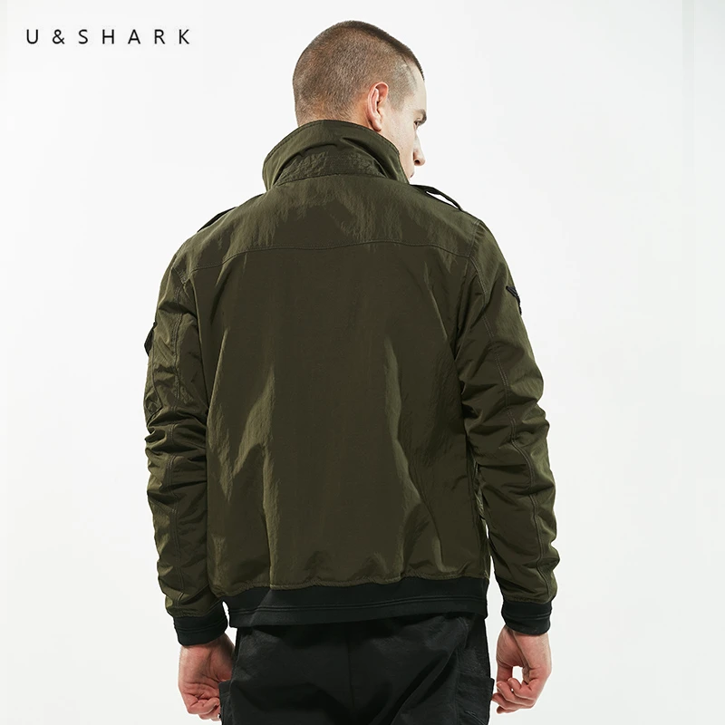 U &amp SHARK/Новая Осенняя военная куртка Мужская брендовая одежда тактическая