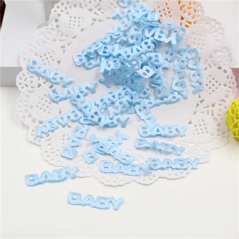 100 шт./лот Baby Shower украшения на крещение день рождения вечерние настольная