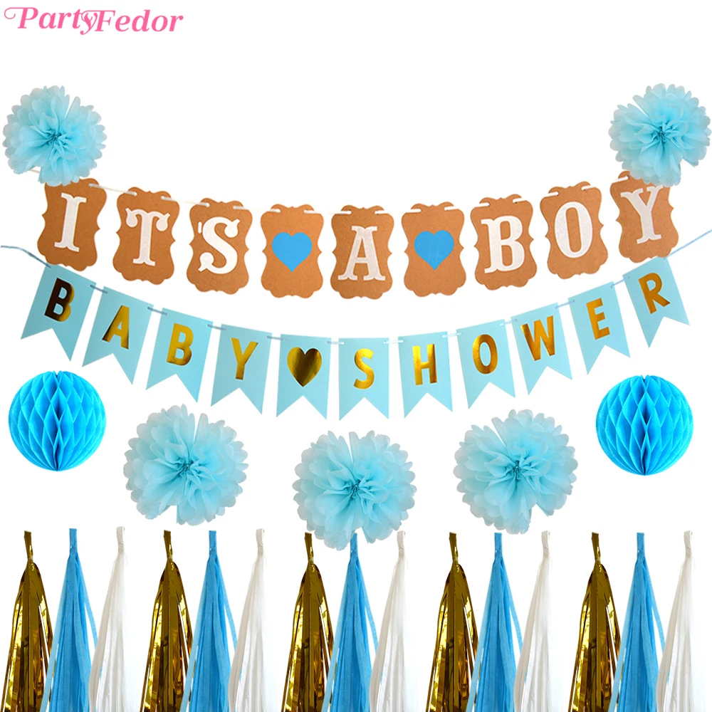 Вечерние Федор Baby Shower украшения Единорог шар вечерние баннер Звезда Поставки