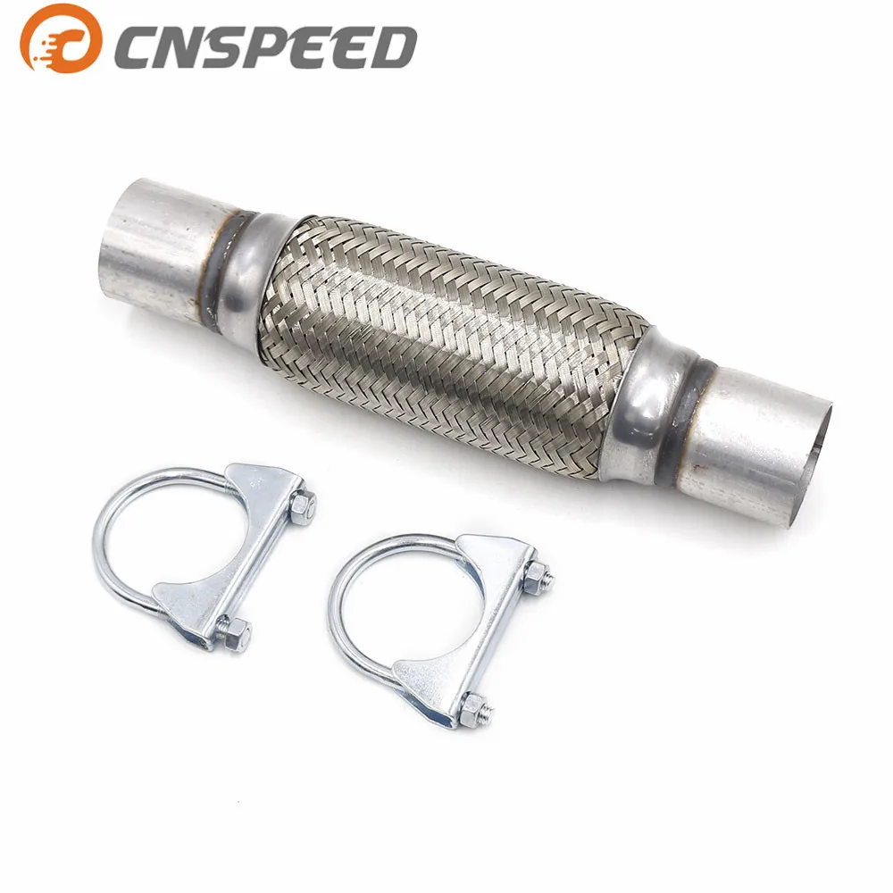 CNSPEED 2 &quotx 8&quot x 12 &quotвыхлопная труба из нержавеющей стали для автомобиля гибкая с