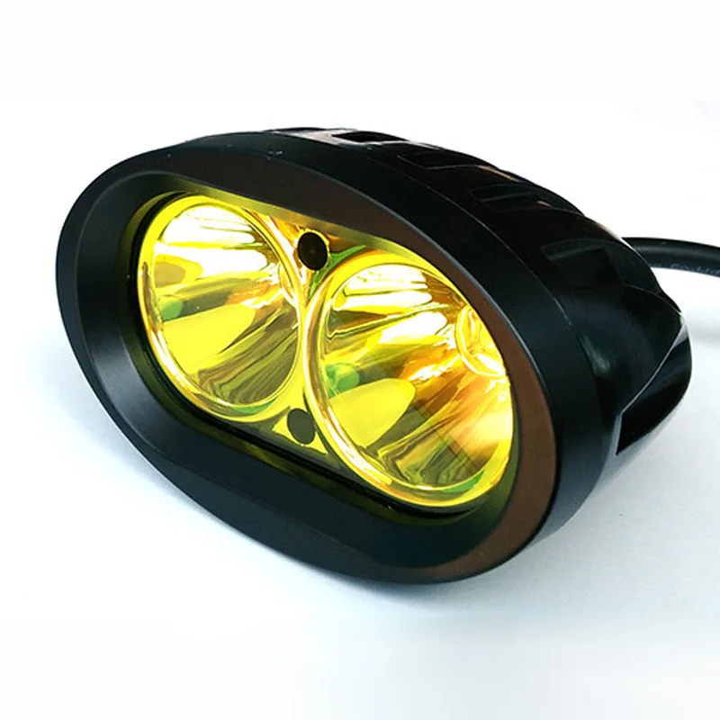20 Вт Led мотоцикла Мото GP Беговая гоночная головка вспомогательный