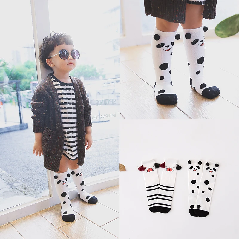 Осенние гольфы для маленьких девочек возрастом от 1 года до 10 лет хлопковые носки