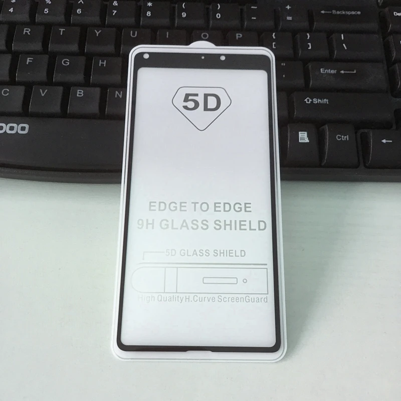 5D полное клеевое покрытие закаленное стекло Xiaomi Mi Mix 2 Защитная пленка для экрана