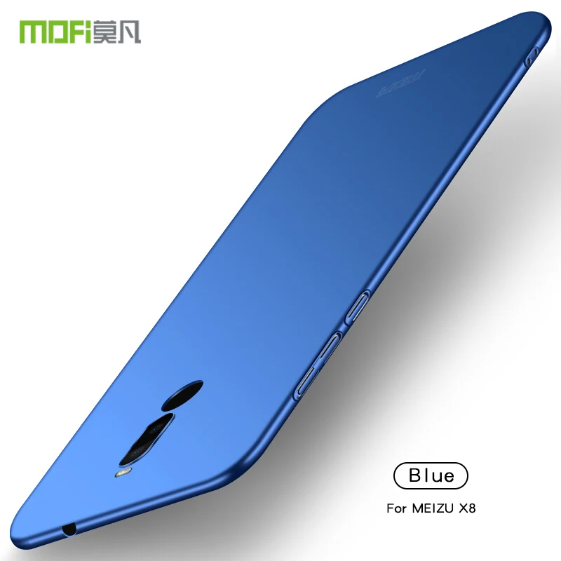Чехол для Meizu X8, чехлы MOFI, жесткий чехол для Meizu X8, высокое качество, тонкий чехол для Meizu X8 6,15''