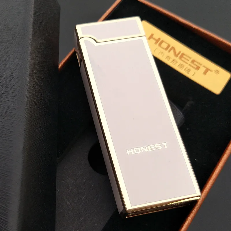 HONEST Fashion электронная сигарета зажигалка электрическая дуговая Usb гаджет для