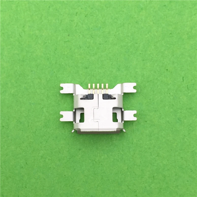 10 шт./лот 5 контактный гнездовой разъем Micro USB гнездо G22 SMD 4 фута широко