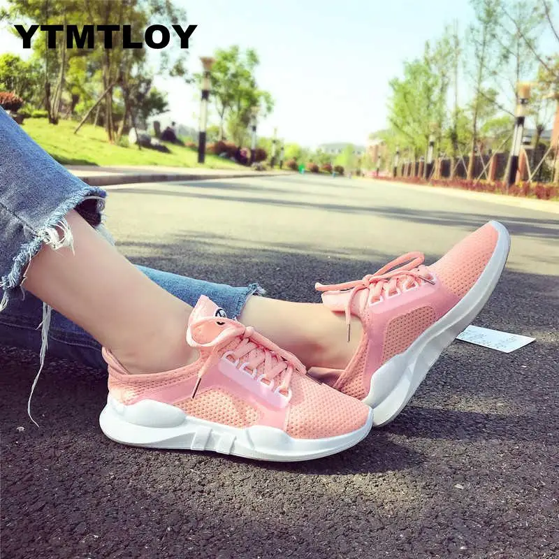 Женская обувь повседневные женские кроссовки Tenis Feminino Легкие дышащие сетчатые