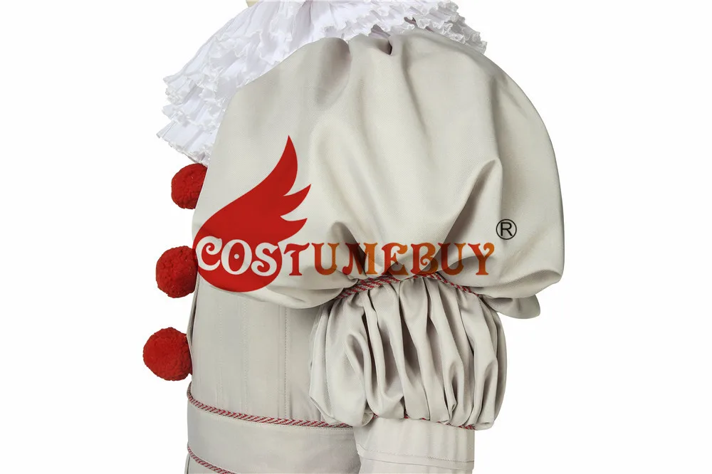 CostumeBuy фильм Стивен Кинг это 2 косплей костюм куртка пальто это Pennywise танцы Куртка "Клоун" Топ пальто L920