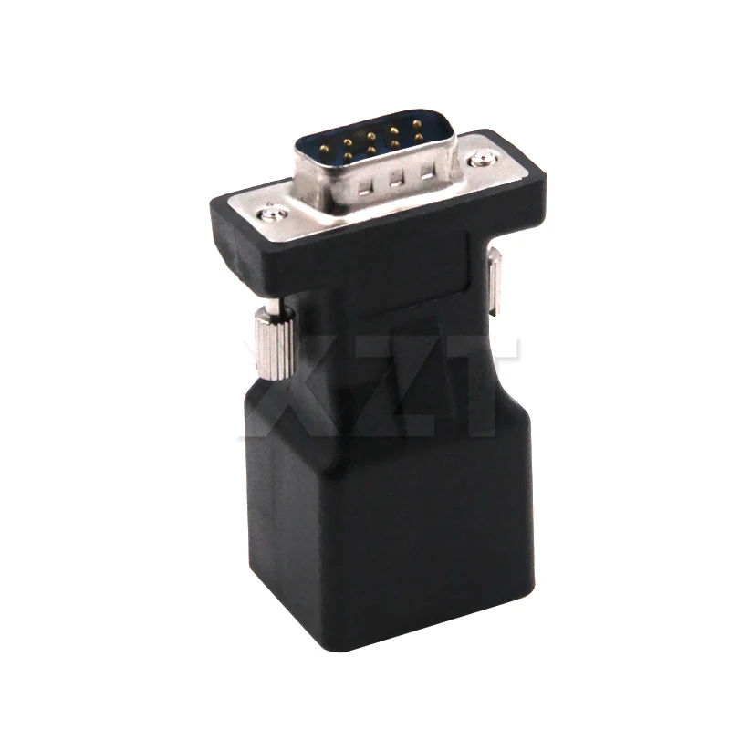 На 1 шт. COM порт к порту LAN Ethernet Cat адаптер RJ45 мама DB9 RS232 Male Разъем новые передающие