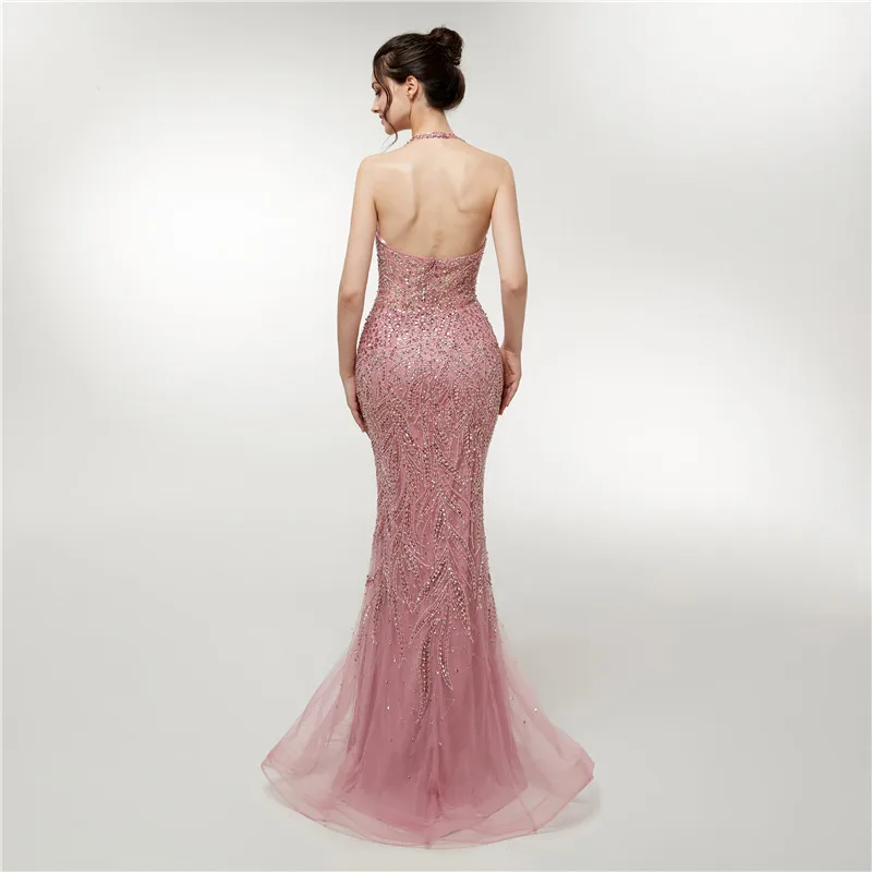 Настоящее Изображение Роскошные Дубай Арабский Русалка Вечерние платья 2018