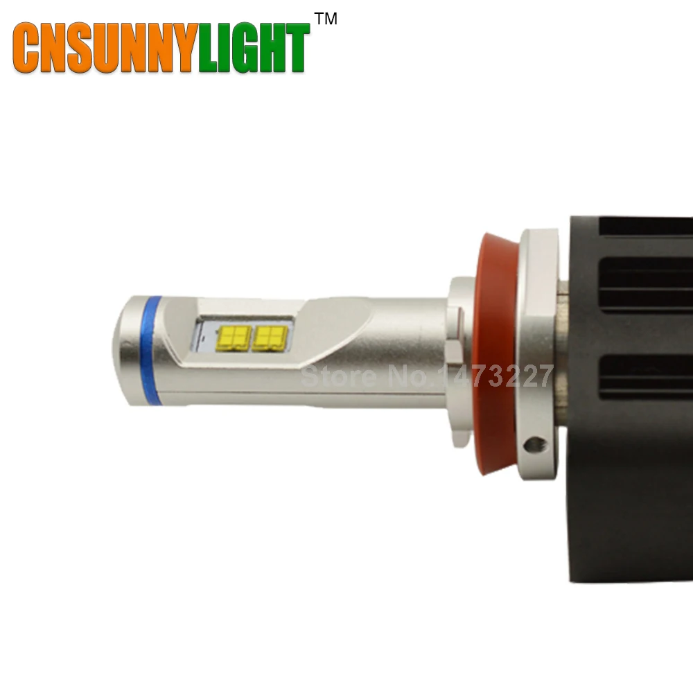 CNSUNNYLIGHT фар автомобиля Canbus светодио дный H11 9005 HB3 9006 HB4 H4 H7 Lumi s чипов MZ 110 W 10400LM 5/6000 K