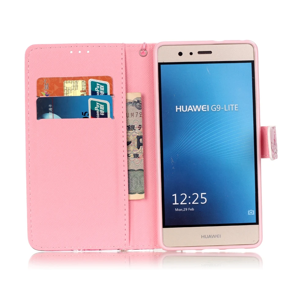 Чехол книжка с 3D рисунком для Huawei P9 P 9 Lite P9Lite VNS L21 L31 L52 L53 чехол кожаный телефона|case