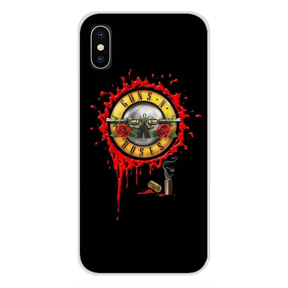 Модный Ретро-чехол для телефона Huawei G7 G8 P7 P8 P9 P10 P20 P30 Lite Mini Pro P Smart Plus 2017 2018 2019 guns n roses |