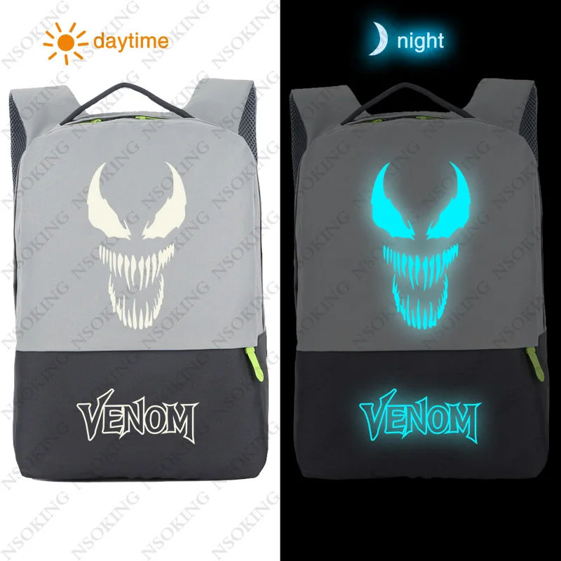 Новинка 2018 рюкзак Venom школьная сумка для студентов ноутбука повседневный из