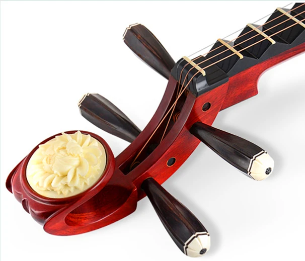 Günstig Professionelle Chinesische Laute Pipa Xinghai 8912-3 Palisander Pi Pa Nationalen Musik Instrument Volle Pipa Zubehör String Instrument