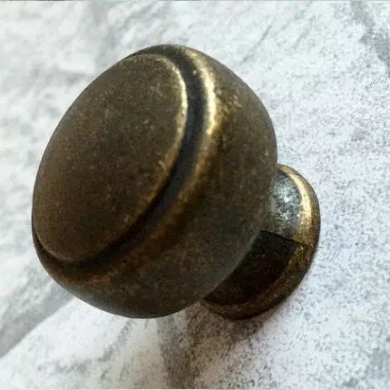 

Drawer knob pull handle Antique brass furniture decoration knob bronze kitchen cabinet dresser cupboard pull knob handle JS343