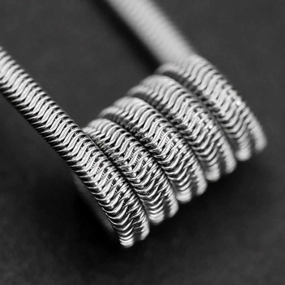 Оригинальные Coilology Блокировка каркасный штапель Ni80 катушки 0.1ohm готовые