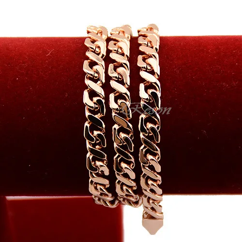 Мужские и женские ожерелье унисекс 1 шт. 5 мм или 7 цепи из розового золота цветные