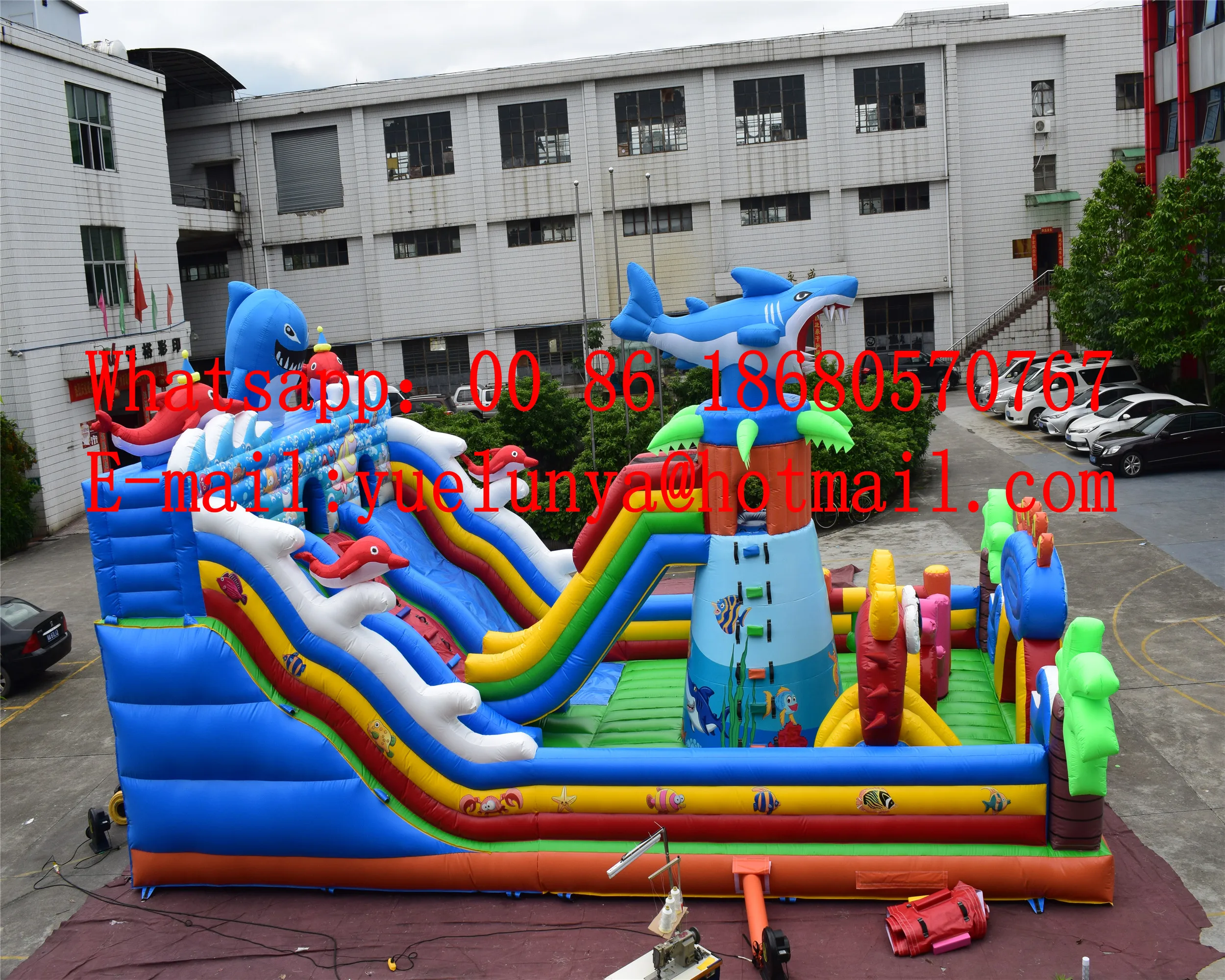 (Китай Гуанчжоу) Прямая продажа с фабрики надувная горка/замок/батут/надувной
