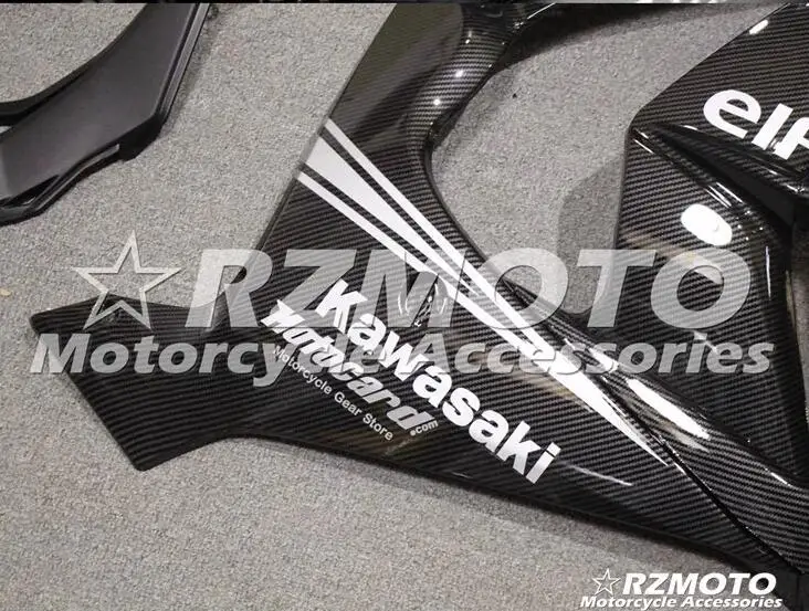 Углеродное волокно лакированная украшения для мотоцикла для kawasaki ZX10R 10R- все сорта цветной № 0028