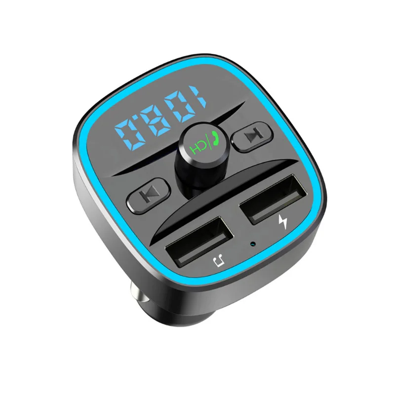 JaJaBor FM передатчик Bluetooth автомобильный комплект громкой связи вызов Авто Bluetoooth 5 0