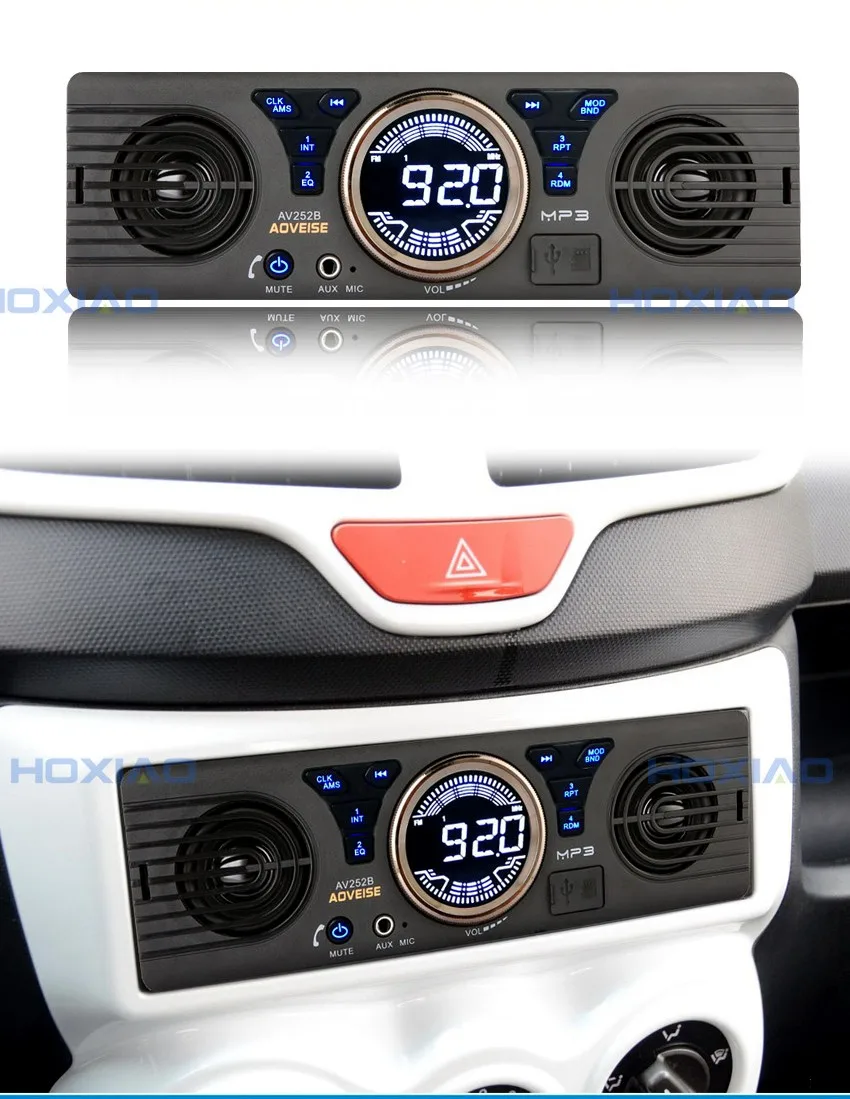 1 din автомагнитола MP3-плеер встроенный 2 динамика Поддержка USB SD AUX Bluetooth fm-радио приемник 1din 12 В Авто аудио плеер