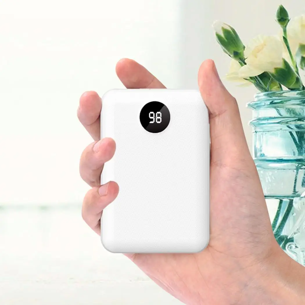 10000 мАч портативное Внешнее зарядное устройство Power Bank мобильный телефон модный