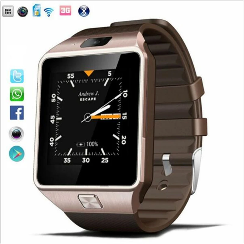 Qw09 bluetooth умные часы с WiFi reloj android 4 mtk6572 двухъядерный 1 2 ГГц Встроенная память Гб