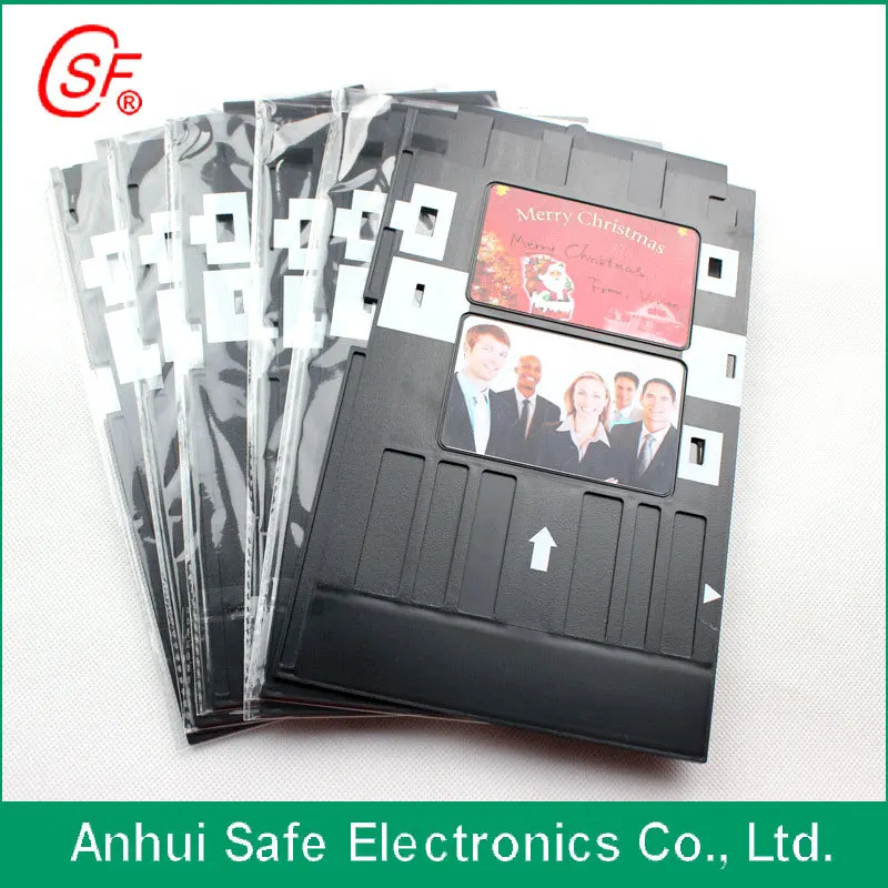 50pcs PVC ID Card Printing Tray for Epson R260 R265 R270 R280 R290 R380 R390 RX680 T50 T60 A50 P50 L800 L801