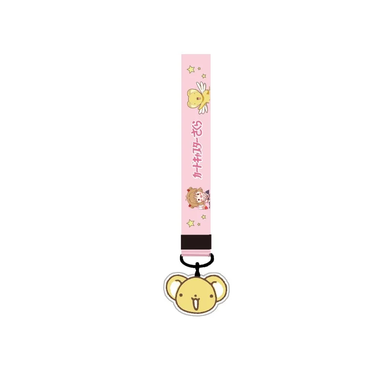 ZZ - 05 Аниме милый мультфильм Cardcaptor Сакура шеи ремешок для женщин КЛЮЧИ ID карты ТРЕНАЖЕРНЫЙ зал Телефон Чехол ремни USB бейдж держатель повесить веревку - Цвет: ZZ - 05