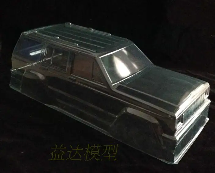 1/10 весы RC Rock Cralwer Cherokee прозрачный корпус SCX10 осевой AX90035 AX90027 джипа 300 мм disrance |