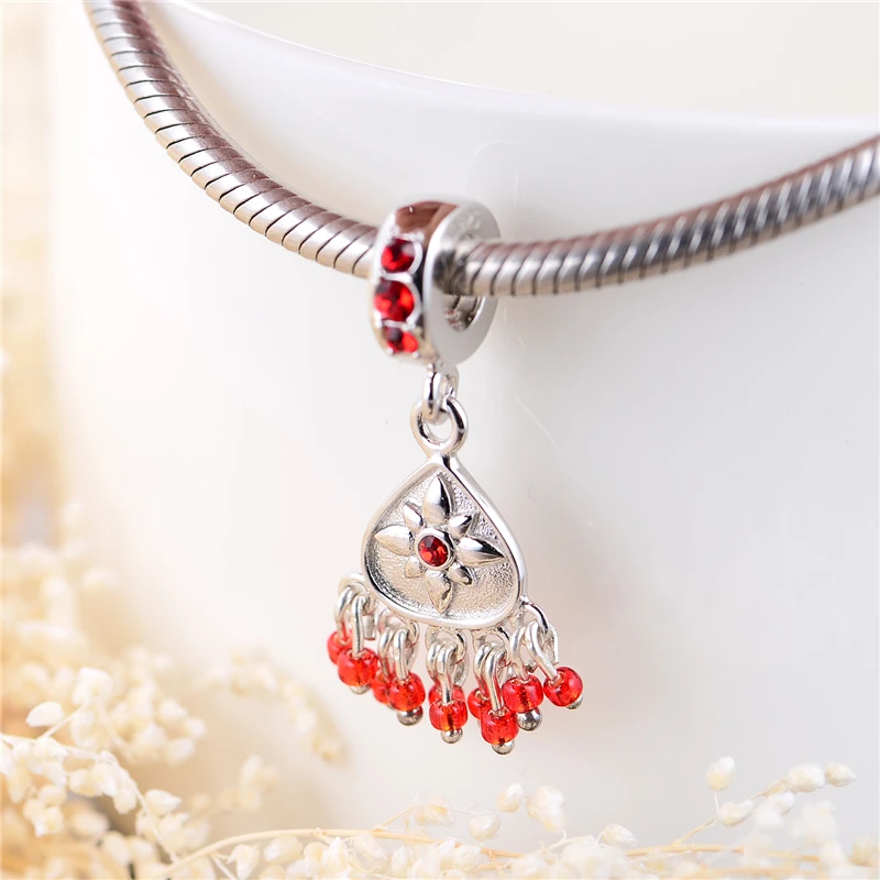 Подвеска в виде Вавилона из стерлингового серебра 925 пробы для браслета