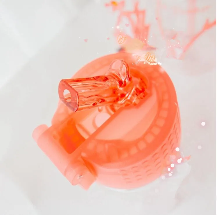 Милая Розовая пантера портативная Спортивная стеклянная бутылка для воды с