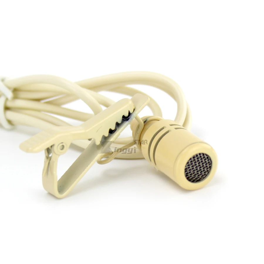 Нагрудный микрофон Skin XLR петличный с зажимом для галстука 4 Pin TA4F ПК караоке