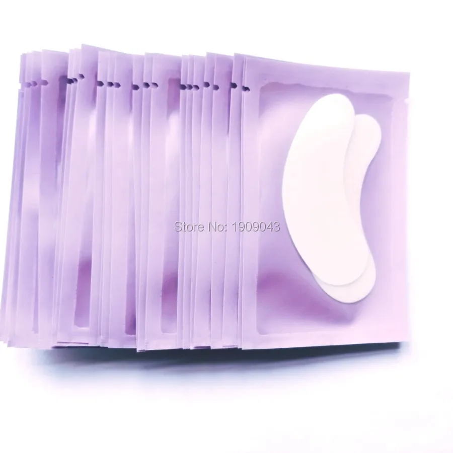 1000 пар/упак. новые бумажные накладки под глаза для ресниц инструменты макияжа |