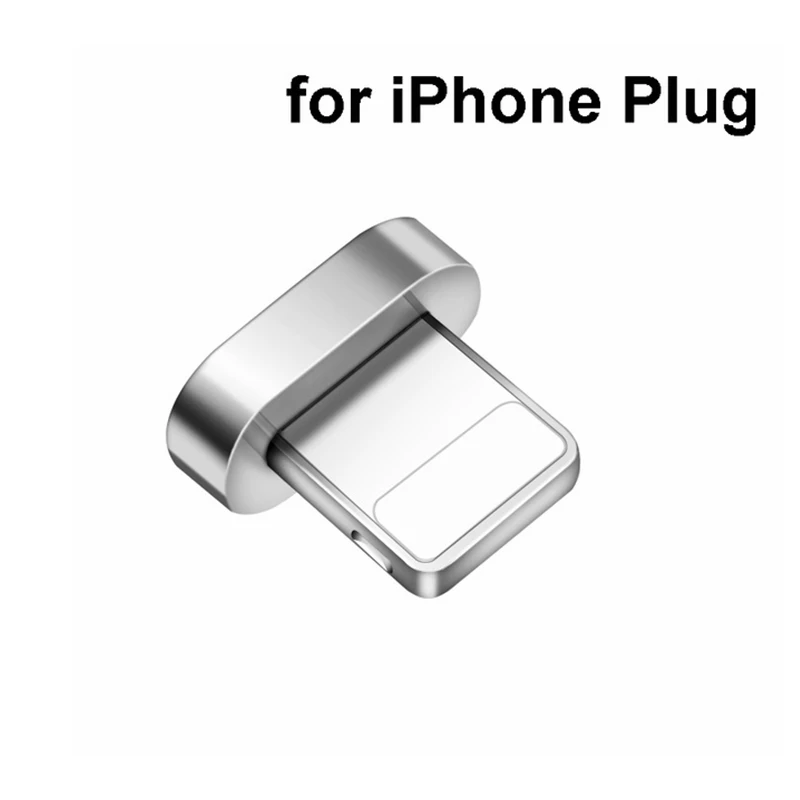 Sindvor 1 м светодиодный магнитный кабель с нейлоновой оплеткой Micro USB кабель USB C Type C кабель Type-C Магнитный зарядный кабель для iPhone X Xs Max - Тип штекера: for iPhone Plug Only