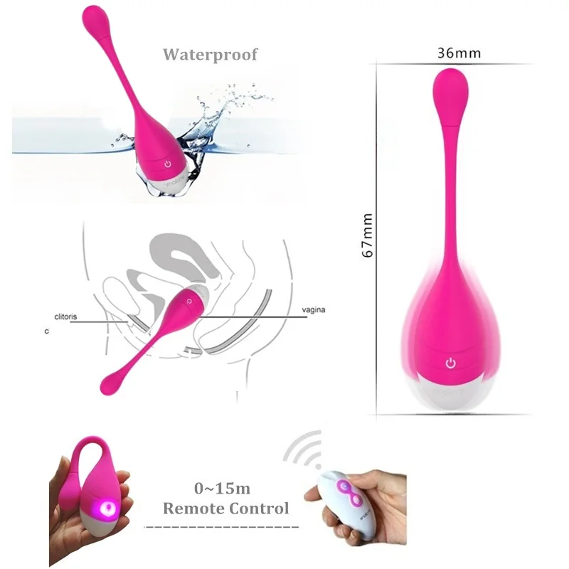 Nalone беспроводной пульт дистанционного управления Вибратор для женщин массаж