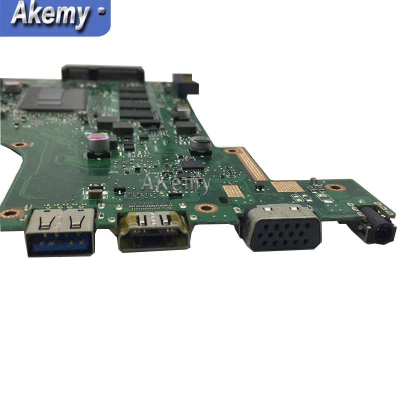 Оригинальный Для ASUS X200LA ноутбук процессор Материнская плата i3 cpu rev2.1 системная 100%