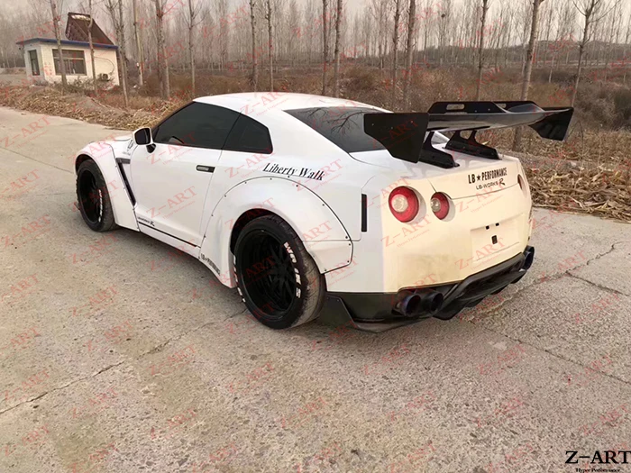 Z-AR широкий обвес для GTR модифицированный обвес для GTR R35 рефит широкий обвес для GT-R R35 тюнинг обвес